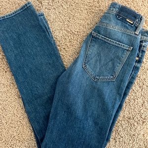MOTHER jeans denim High Waisted Rider Skimp 26